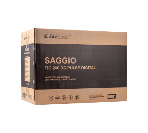 Аппарат аргонодуговой сварки FoxWeld SAGGIO TIG 200 DC Pulse Digital