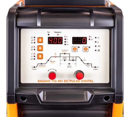 Аппарат аргонодуговой сварки  FoxWeld SAGGIO TIG 401 DC PULSE DIGITAL