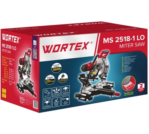 Торцовочная пила Wortex MS 2518-1 LO