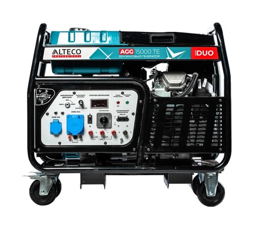 Генератор бензиновый ALTECO Professional AGG 15000TE Duo