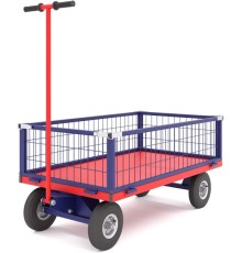 Тележка платформенная четырехколесная ПТК Приоритет ТПОБ 2 С (600х900х300)