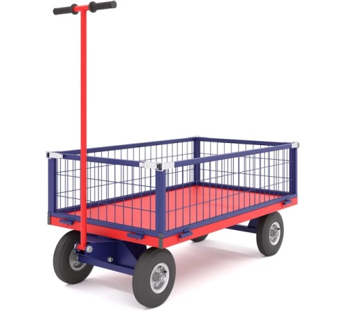 Тележка платформенная четырехколесная ПТК Приоритет ТПОБ 2 С (600х900х300)