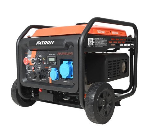 Генератор инверторный бензиновый Patriot iGN 5500AWS