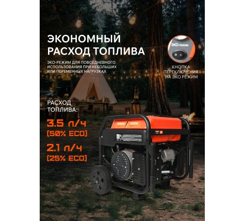 Генератор инверторный бензиновый Patriot iGN 11000AWS