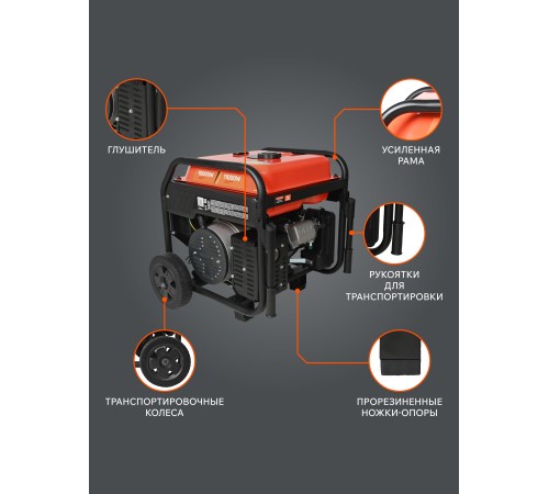 Генератор инверторный бензиновый Patriot iGN 11000AWS