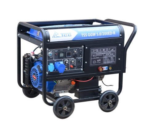 Генератор сварочный инверторный бензиновый TSS GGW 5.0/200ED-R