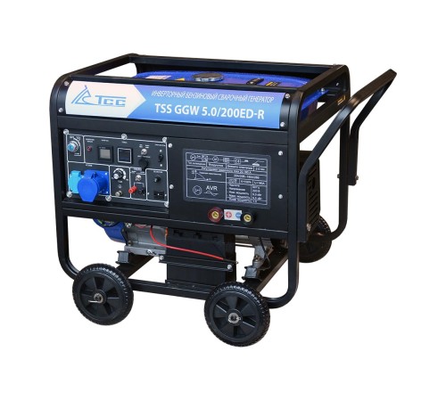 Генератор сварочный инверторный бензиновый TSS GGW 5.0/200ED-R