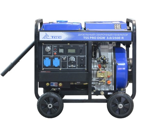 Генератор сварочный дизельный TSS PRO DGW 3.0/250E-R