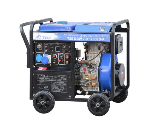 Генератор сварочный инверторный дизельный TSS DGW 7.0/250ED-R