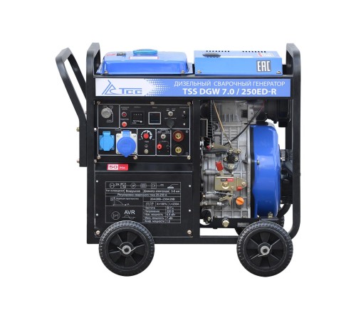 Генератор сварочный инверторный дизельный TSS DGW 7.0/250ED-R