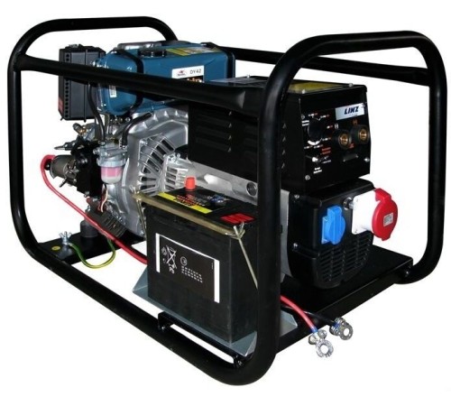 Генератор сварочный бензиновый ENERGO EB6.5/400-W220DC-RE