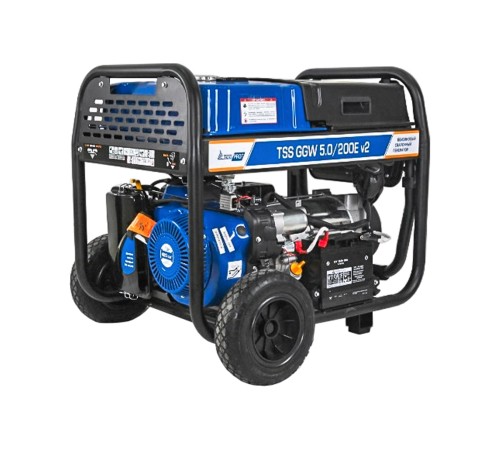 Генератор сварочный бензиновый TSS PROF GGW 5.0/200E v2