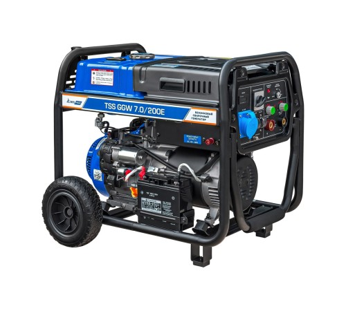 Генератор сварочный бензиновый TSS PROF GGW 7.0/200E