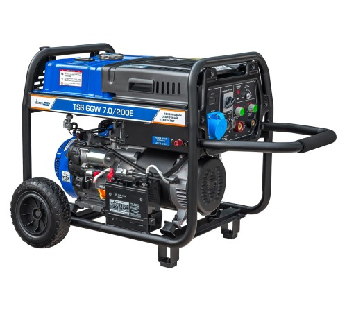 Генератор сварочный бензиновый TSS PROF GGW 7.0/200E