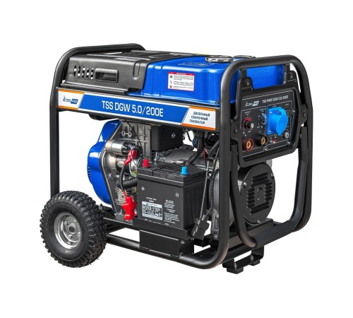 Генератор сварочный дизельный TSS PROF DGW 5.0/200E