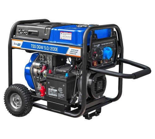 Генератор сварочный дизельный TSS PROF DGW 5.0/200E