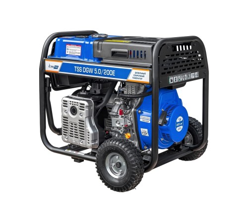 Генератор сварочный дизельный TSS PROF DGW 5.0/200E