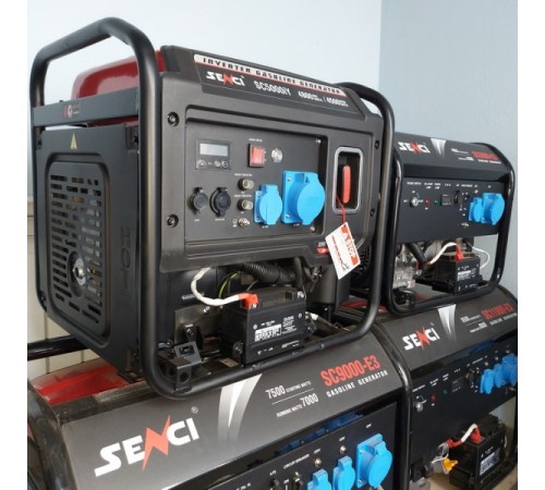 Генератор инверторный бензиновый Senci SC5000-i-Y