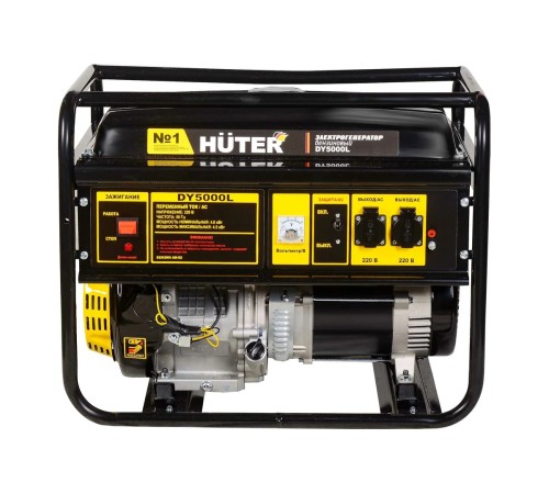 Генератор бензиновый Huter DY5000L