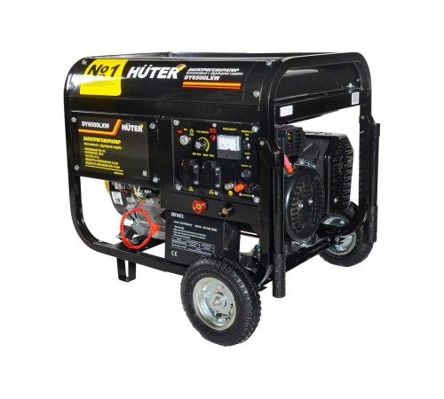 Генератор сварочный бензиновый Huter DY6500LXW