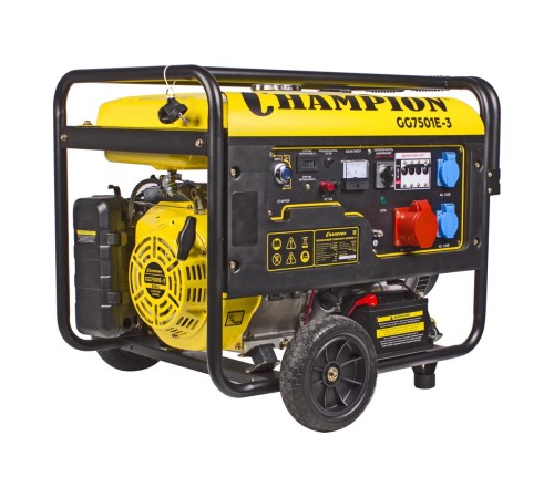 Генератор бензиновый Champion GG7501Е-3