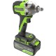 Гайковерт ударный аккумуляторный Greenworks 24V IW5500 (АКБ 4Ач и ЗУ)