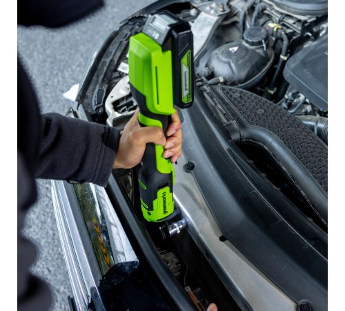 Гайковерт-трещотка аккумуляторный Greenworks 24V GD24RW (АКБ 2Ач и ЗУ)