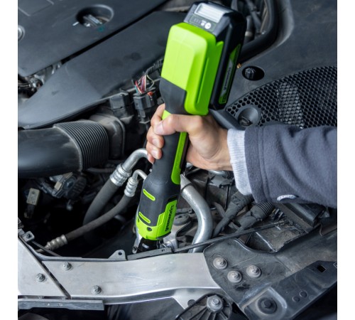 Гайковерт-трещотка аккумуляторный Greenworks 24V GD24RW (АКБ 2Ач и ЗУ)