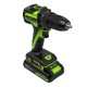 Дрель-шуруповерт аккумуляторная Greenworks 24V DD345 (АКБ 2Ач и ЗУ)