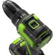 Дрель-шуруповерт аккумуляторная Greenworks 24V DD345 (АКБ 4Ач и ЗУ)