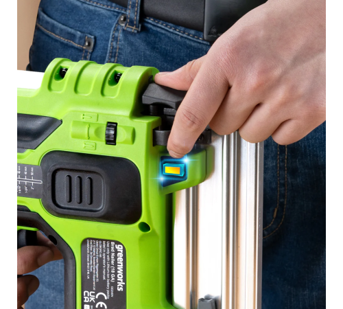 Нейлер аккумуляторный Greenworks 24V GD24BN (АКБ 2Ач и ЗУ)