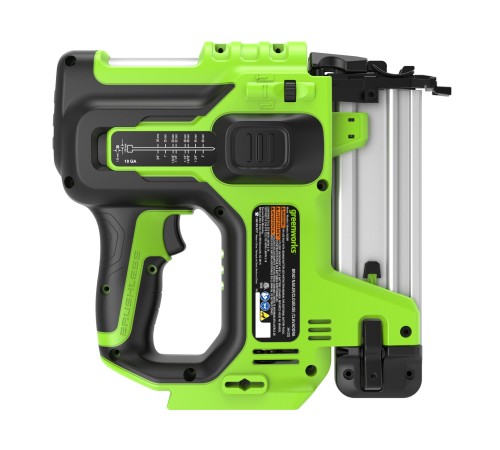 Нейлер аккумуляторный Greenworks 24V GD24BN (АКБ 2Ач и ЗУ)