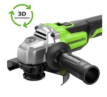 Угловая шлифовальная машина аккумуляторная Greenworks 24V AG590 (АКБ 4Ач и ЗУ)