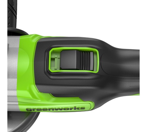 Угловая шлифовальная машина аккумуляторная Greenworks 24V GD24AG (АКБ 4Ач и ЗУ)
