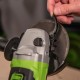 Угловая шлифовальная машина аккумуляторная Greenworks 24V GD24AG (АКБ 4Ач и ЗУ)