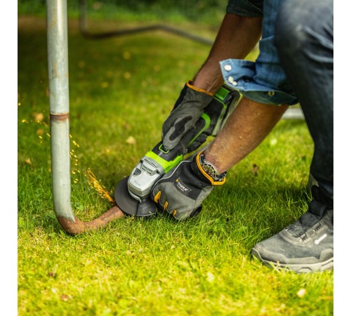 Угловая шлифовальная машина аккумуляторная Greenworks 24V GD24AG (АКБ 4Ач и ЗУ)