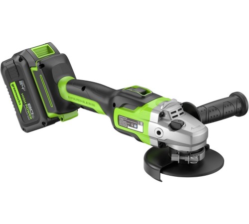 Угловая шлифовальная машина аккумуляторная Greenworks 24V GD24AG (АКБ 8Ач и ЗУ)
