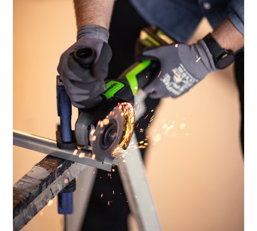 Угловая шлифовальная машина аккумуляторная Greenworks 24V GD24AG (АКБ 8Ач и ЗУ)