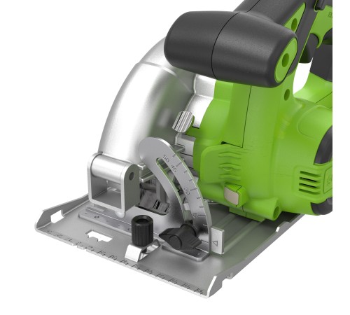 Циркулярная пила аккумуляторная  Greenworks 24V GD24CS165 (АКБ 5Ач и ЗУ)