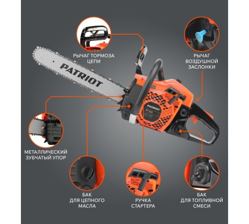 Бензопила Patriot РТ 641