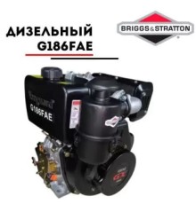 Двигатель дизельный Vanguard G186FAE (10 л.с.)