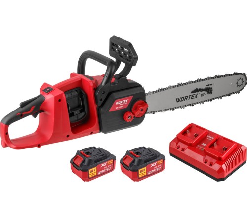 Пила аккумуляторная Wortex CEC 3536-2 (2хАКБ и ЗУ)
