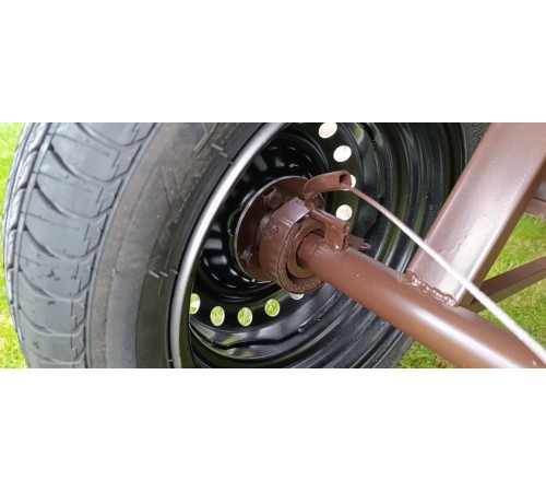 Прицеп для мотоблока усиленный   ТМ-1000  Крепыш