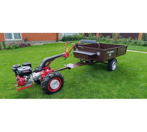 Прицеп для мотоблока усиленный  ТМ-1500 Крепыш