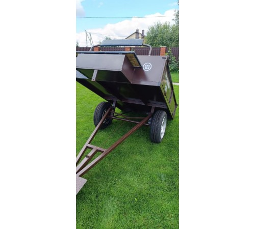 Прицеп для мотоблока усиленный  ТМ-1500 Крепыш