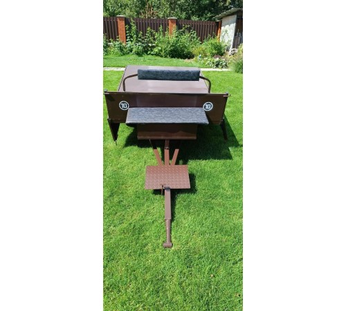 Прицеп для мотоблока усиленный  ТМ-1500 Крепыш