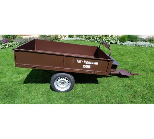 Прицеп для мотоблока усиленный  ТМ-1500 Крепыш
