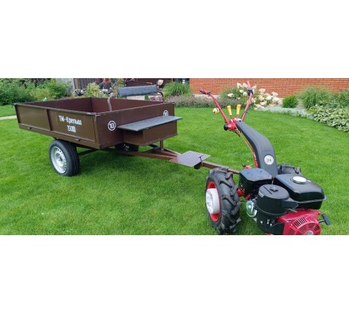 Прицеп для мотоблока усиленный  ТМ-1500 Крепыш