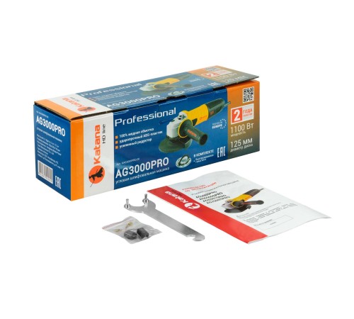 Угловая шлифмашина  KATANA HD line AG5501S-1 PRO