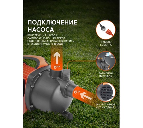 Поверхностный насос Patriot R 800